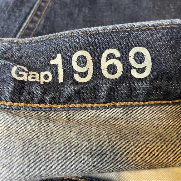 GAP 1969 Jeans High Rise Boot Cut 38x28 Women's Ladies - Picture 11 of 12